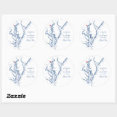 Gastgeschenk Hochzeit Baltimore Maryland Runder Aufkleber (Blatt)