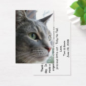 Gastgeschenk Hochzeit (Beispielkarte) (Schreibtisch)