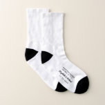 Gastgeschenk Hochzeit benutzerdefiniert Socken<br><div class="desc">Holen Sie Ihre Hochzeitsgäste auf der Tanzfläche in diesen lustigen Strümpfen "diese Füße tanzten zu Liebe" Socken. Personalisieren Sie diese Souvenirkuchen mit Ihren Vornamen und dem Hochzeitstag.</div>