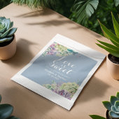 Gastgeschenk Hochzeit Beutel Chic Watercolor Sukku Geschenktütchen