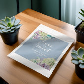 Gastgeschenk Hochzeit Beutel Chic Watercolor Sukku Geschenktütchen