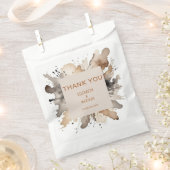 Gastgeschenk Hochzeit-Beutel für graubraun Geschenktütchen (Ausgeschnitten)