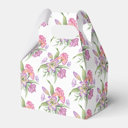 Gastgeschenk Hochzeit Box-Blume Gefälligkeitsbox Geschenkschachtel (Vorderseite)