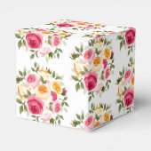 Gastgeschenk Hochzeit Box-Blume Geschenkschachtel (Rückseite)