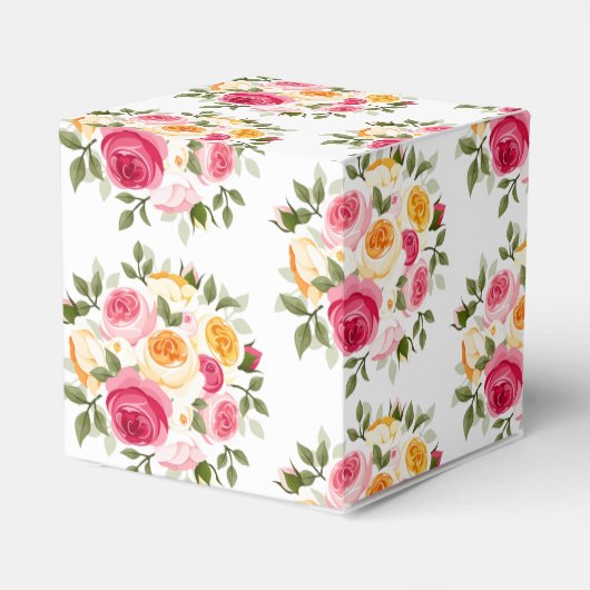 Gastgeschenk Hochzeit Box-Blume Geschenkschachtel (Rückseite)