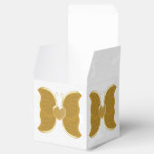 Gastgeschenk Hochzeit Box Gold Butterfly Herzdesig Geschenkschachtel (Geöffnet)