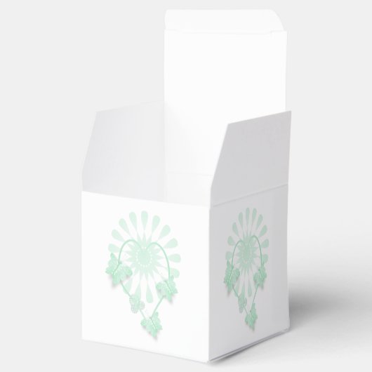 Gastgeschenk Hochzeit Box Peppermint Butterfells H Geschenkschachtel (Geöffnet)