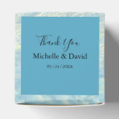 Gastgeschenk Hochzeit Box Tropical Ocean Beach Sea Geschenkschachtel (Oben)