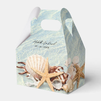 Gastgeschenk Hochzeit Box Tropical Ocean Beach Sea Geschenkschachtel