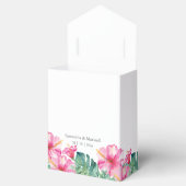Gastgeschenk Hochzeit Boxen Wasserfarbe Florals Pa Geschenkschachtel (Geöffnet)