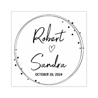 GASTGESCHENK HOCHZEIT BRIEFMARKE, Briefmarke begün Gummistempel