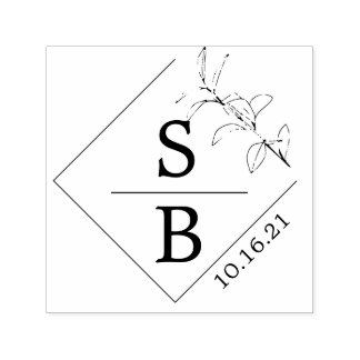 Gastgeschenk Hochzeit-Briefmarke oder Hochzeitslog Permastempel