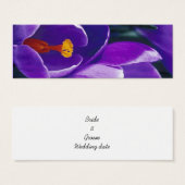 Gastgeschenk Hochzeit Card (Vorne & Hinten)
