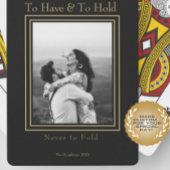 Gastgeschenk Hochzeit Card Game Benutzerdefinierte Spielkarten