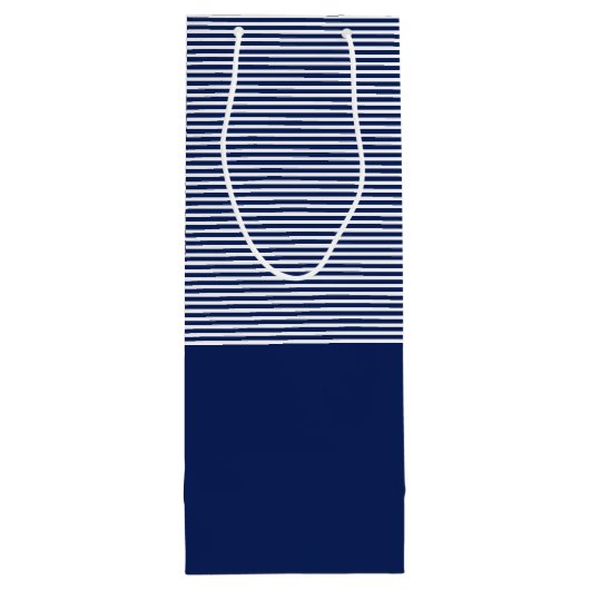 Gastgeschenk Hochzeit Custom Bride Groom Date Stri Geschenktüte Für Weinflaschen (Rückseite)