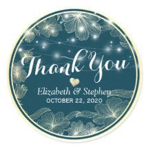 Gastgeschenk Hochzeit Danke, dass Sie die Blue Gol