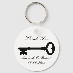 Gastgeschenk Hochzeit danke Ihnen Schlüsselanhänge Schlüsselanhänger