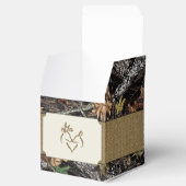 Gastgeschenk Hochzeit der Hirschjagd-Camouflage Geschenkschachtel (Geöffnet)