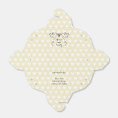 Gastgeschenk Hochzeit der personalisierten weißen Geschenkschachtel (Ungefaltet)