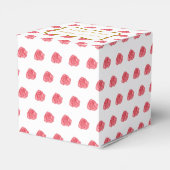 Gastgeschenk Hochzeit der Rose Geschenkschachtel (Rückseite)