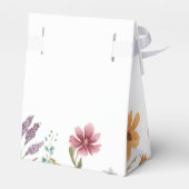 Gastgeschenk Hochzeit der Wildblumen Geschenkschachtel (Rückseite)