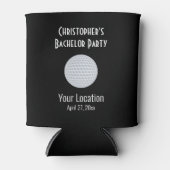 Gastgeschenk Hochzeit des Bachelor-Balls Dosenkühler (Vorderseite)