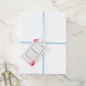 Gastgeschenk Hochzeit des Blumenkorns Geschenkanhänger (Mit Garn)