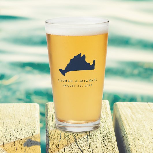 Gastgeschenk Hochzeit des Martha-Nationalparks Glas