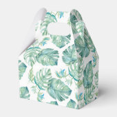 Gastgeschenk Hochzeit Felder Danke Tropical Destin Geschenkschachtel (Rückseite)