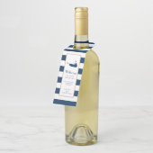 Gastgeschenk Hochzeit Flaschenanhänger (Angewinkelt)