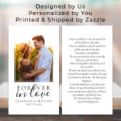 Gastgeschenk Hochzeit Foto Beibehaltung der Gebets