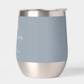 Gastgeschenk Hochzeit Frau Dusty Blue (Links)