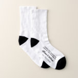 Gastgeschenk Hochzeit Funny Dancing Feet Socken<br><div class="desc">Holen Sie Ihre Hochzeitsgäste auf der Tanzfläche in diesen lustigen "diese Füße tanzten zur Liebe bei der Hochzeit von" Socken. Personalisieren Sie diese Souvenirkuchen mit Ihren Vornamen und dem Hochzeitstag.</div>