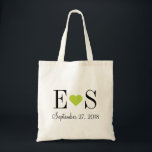 Gastgeschenk Hochzeit für das benutzerdefinierte H Tragetasche<br><div class="desc">Niedliches,  mädchenhaftes,  modernes Herz-Monogramm-Design mit den personalisierten Monogramm-Initialen der Braut und des Bräutigams und dem individuellen Hochzeitstermin. Ideal für Gastgeschenk Hochzeit Totbeutel,  Valentinstag,  Jubiläumsgeschenk oder jede Gelegenheit! Klicken Sie auf die Schaltfläche "Anpassen",  um Ihren eigenen Text hinzuzufügen und Schriftart und Farben für ein personalisiertes Design zu ändern.</div>
