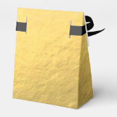 Gastgeschenk Hochzeit für das farbige Monogramm Geschenkschachtel (Rückseite)