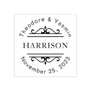 Gastgeschenk Hochzeit für dekorative Paare Gummistempel