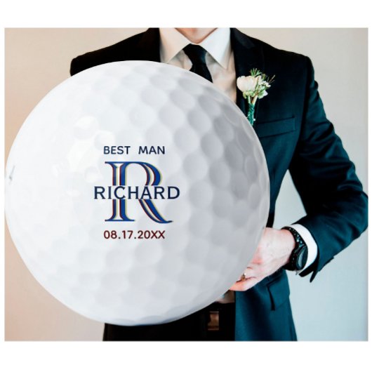 Gastgeschenk Hochzeit für den benutzerdefinierten  Golfball