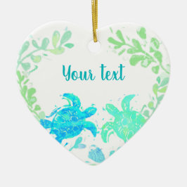 Gastgeschenk Hochzeit für Ferien oder Ferien Keramik Ornament