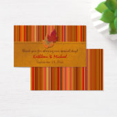 Gastgeschenk Hochzeit für Herbstblätter und Streif (Schreibtisch)