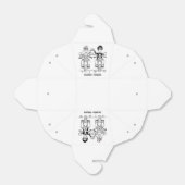 Gastgeschenk Hochzeit für personalisierte Fahrräde Geschenkschachtel (Ungefaltet)