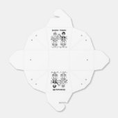 Gastgeschenk Hochzeit für personalisierte Fahrräde Geschenkschachtel (Ungefaltet)