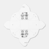 Gastgeschenk Hochzeit für personalisierte Fahrräde Geschenkschachtel (Ungefaltet)