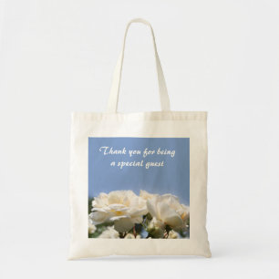Gastgeschenk Hochzeit für Rosa-Blume Tragetasche