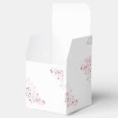 Gastgeschenk Hochzeit für rosa Blütenreben Geschenkschachtel (Geöffnet)