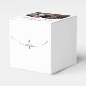 Gastgeschenk Hochzeit für Silver Lilie Foto Geschenkschachtel (Vorderseite)