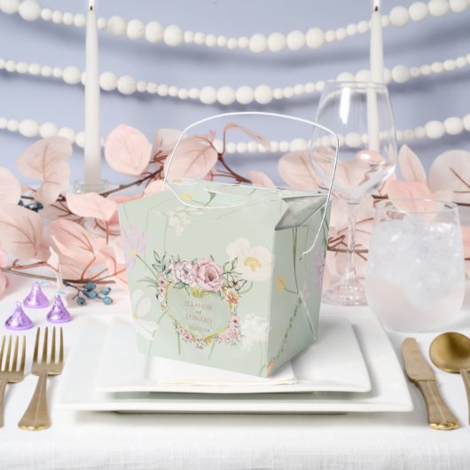 Gastgeschenk Hochzeit für Vintage Minze Geschenkschachtel (Hochzeit)