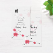 Gastgeschenk Hochzeit Geschenk Tag Cherry Blossom  (Schreibtisch)