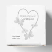 Gastgeschenk Hochzeit Geschenkboxen Silberne Herzs Geschenkschachtel (Oben)