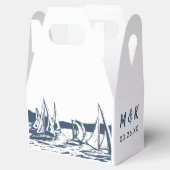 Gastgeschenk Hochzeit Geschenkschachtel (Geöffnet)