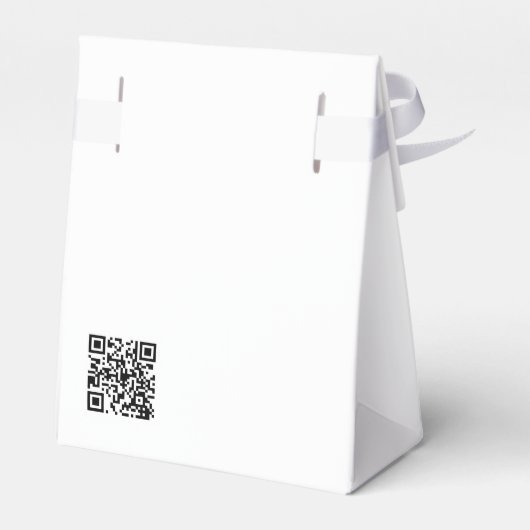 Gastgeschenk Hochzeit Geschenkschachtel (Rückseite)